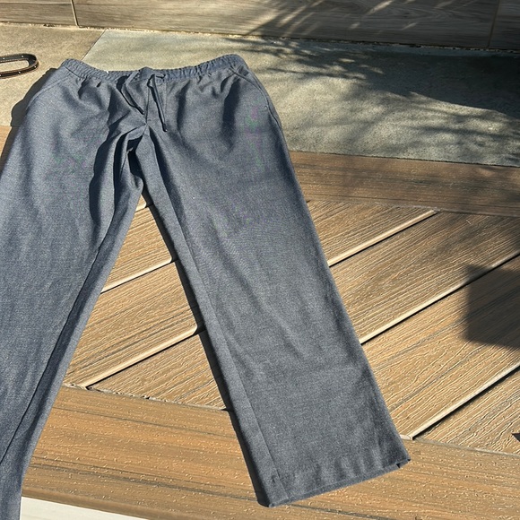 ZARA NAVY BLUE PANTSUIT SLOUCH FIT - Picture 2 of 6